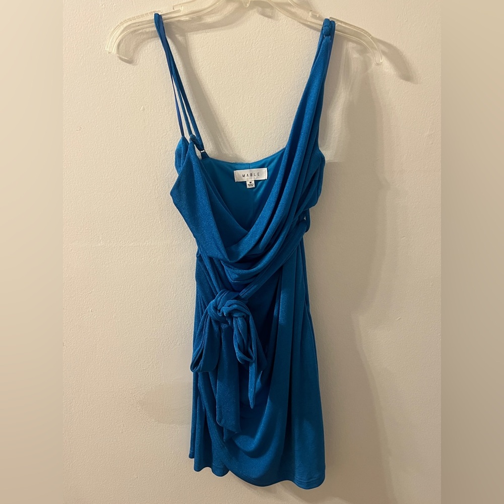 Teal Blue Mabel dress